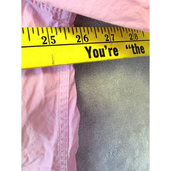 Rafter C Cowboy Collection Pink Western Shirt XXL Men's Short Sleeve Pearl Snap - Picture 5 of 9